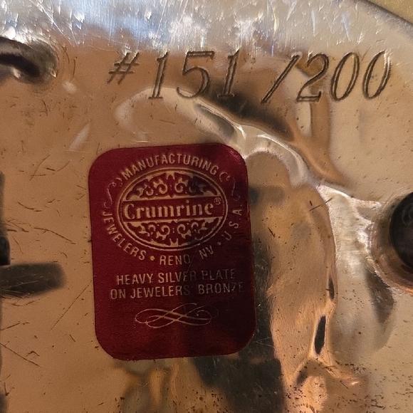 Carson City Nevada 50th Anniversary Belt Buckle VINTAGE - Picture 5 of 7